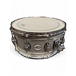 Used DW 14X6.5 Design Series Snare Aluminum Drum