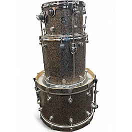 Used DW 3 Piece Performance Series CONFETTI SPARKLE Drum Kit