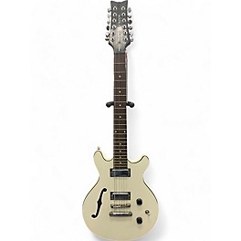 Used Daisy Rock RETRO-H 12ST White Solid Body Electric Guitar