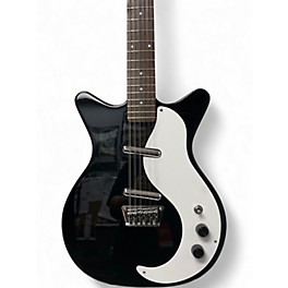 Used Danelectro 12 String Black Solid Body Electric Guitar