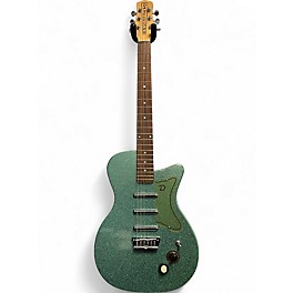 Used Danelectro 56 U-3 TURQUOISE METALFLAKE Solid Body Electric Guitar