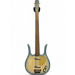 Used Danelectro 58 LONGHORN BLUE BURST Electric Bass Guitar