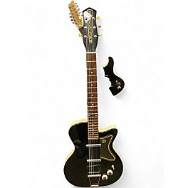 Used Danelectro 59' U-2 Black Solid Body Electric Guitar