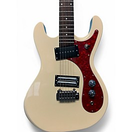 Used Danelectro 64 XT Vintage Cream Solid Body Electric Guitar