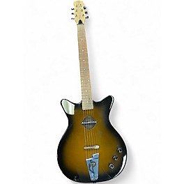 Used Danelectro Convertible Brown Sunburst Acoustic Electric Guitar