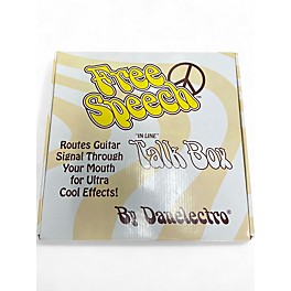 Used Danelectro DTB1 Free Speech Talk Box Effect Pedal