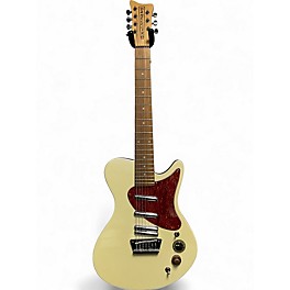 Used Danelectro MOD 7 Pearl White Solid Body Electric Guitar