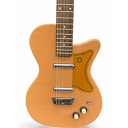 Used Danelectro U2 Reissue Orange Solid Body Electric Guitar