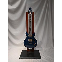 Used David Thomas McNaught Vintage Double Cutaway Diamond Quilt Maple Custom Blue Solid Body Electric Guitar