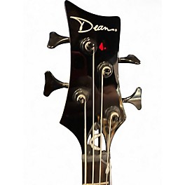 Used Dean 4 STRING BASS matte green Electric Bass Guitar