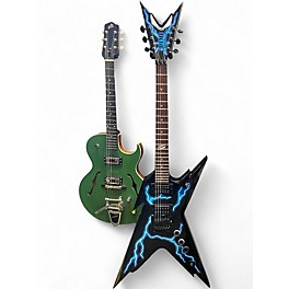 Used Dean Dimebag Razorback LIGHTENING Solid Body Electric Guitar