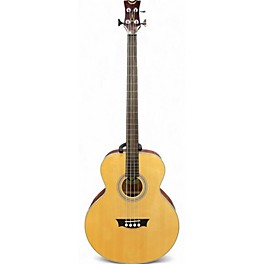 Used Dean EAB FL Natural Acoustic Bass Guitar