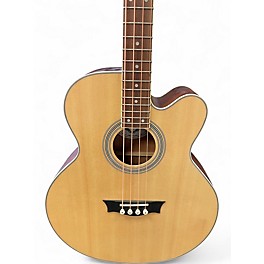 Used Dean EABC Natural Acoustic Bass Guitar