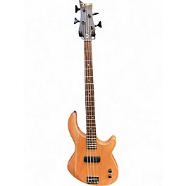 Used Dean Edge 09 4 String Natural Electric Bass Guitar