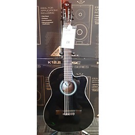 Used Used Dean Espana CAE CBK Black Classical Acoustic Guitar