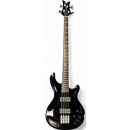 Used Dean HARDTAIL 4 STRING Black Electric Bass Guitar