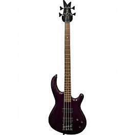 Used Dean Hardtail  Purple Electric Bass Guitar
