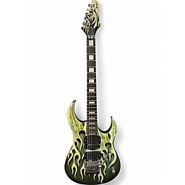 Used Dean MAB1 Michael Angelo Batio Signature ARMORED FLAME Solid Body Electric Guitar