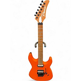 Used Dean MD24 Orange Solid Body Electric Guitar
