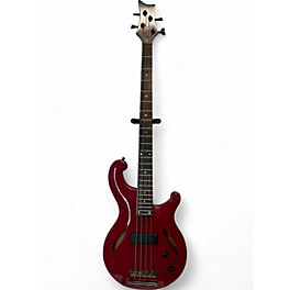 Used Dean RHAPSODY Red Electric Bass Guitar