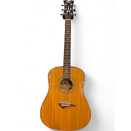 Used Dean ak48 NATURAL Acoustic Guitar