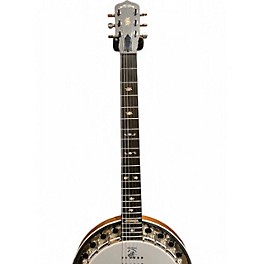 Used Deering B6-E Boston Series 6 String Natural Banjo
