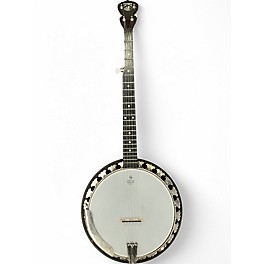 Used Deering Boston 5-String Natural Banjo