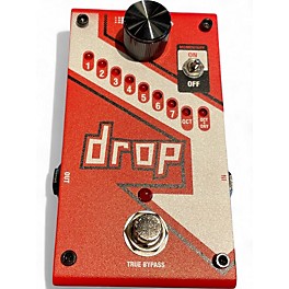 Used DigiTech The Drop Polyphonic Drop Tune Pitch-Shifter Effect Pedal