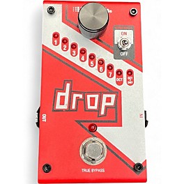 Used DigiTech The Drop Polyphonic Drop Tune Pitch-Shifter Effect Pedal