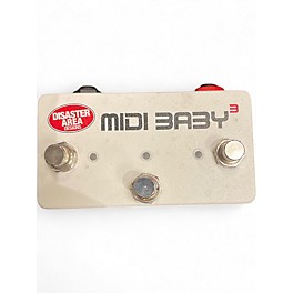 Used Disaster Area Designs Midi Baby 3 MIDI Foot Controller