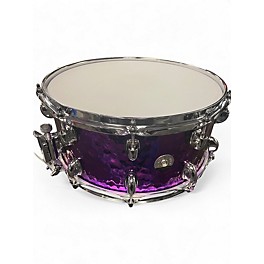 Used Dixon 14in Cornerstone Titanium-Plated Hammered Steel Purple Drum