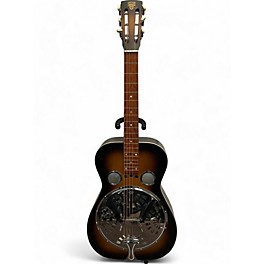 Used Dobro D60 Resophonic Tobacco Burst Acoustic Guitar
