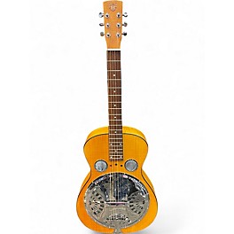 Used Dobro Hound Dog Square Neck Natural Resonator Guitar
