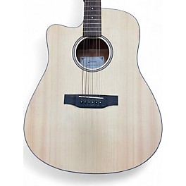 Used Donner DAG-1CL Natural Acoustic Guitar