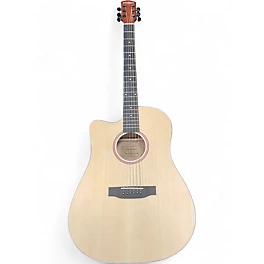 Used Donner DAG1CL Natural Acoustic Guitar