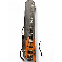 Used Donner HUSH-X Natural Solid Body Electric Guitar