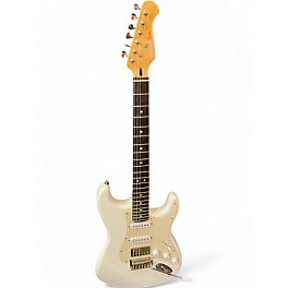 Used Donner Seeker White Solid Body Electric Guitar