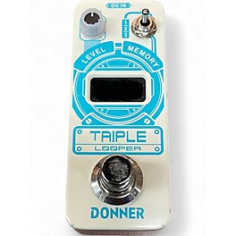 Used Donner TRIPLE LOOPER Pedal