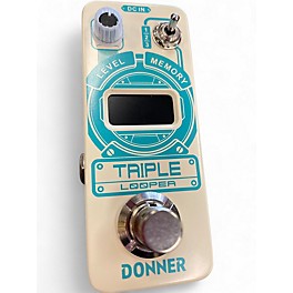 Used Donner Triple Looper Pedal