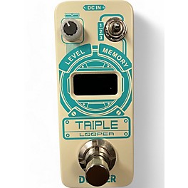 Used Donner triple looper Pedal