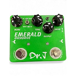 Used Dr. J Pedals EMERALD OVERDRIVE Effect Pedal