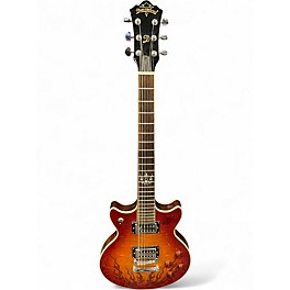 Used Dreambow DR-705 Double Cut Vintage Sunburst Solid Body Electric Guitar
