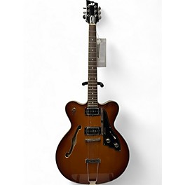 Used Duesenberg Fullerton Sunburst Hollow Body Electric Guitar