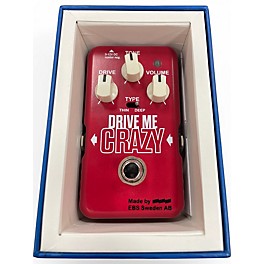 Used EBS DRIVE ME CRAZY Bass Effect Pedal