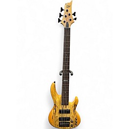 Used ESP B205SMFL Natural Electric Bass Guitar