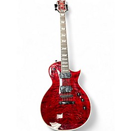 Used ESP EC1000 Deluxe Red Solid Body Electric Guitar