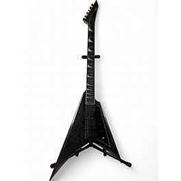 Used ESP KH-V BLACK SPARKLE Solid Body Electric Guitar