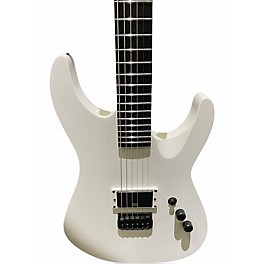 Used ESP LTD ARTIC METAL M-HT Arctic White Solid Body Electric Guitar