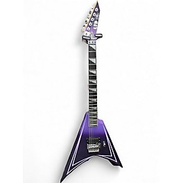Used ESP LTD Alexi Laiho Hexed PURPLE GRAPHIC Solid Body Electric Guitar