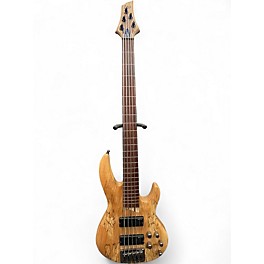 Used ESP LTD B205SM 5 String Natural Electric Bass Guitar